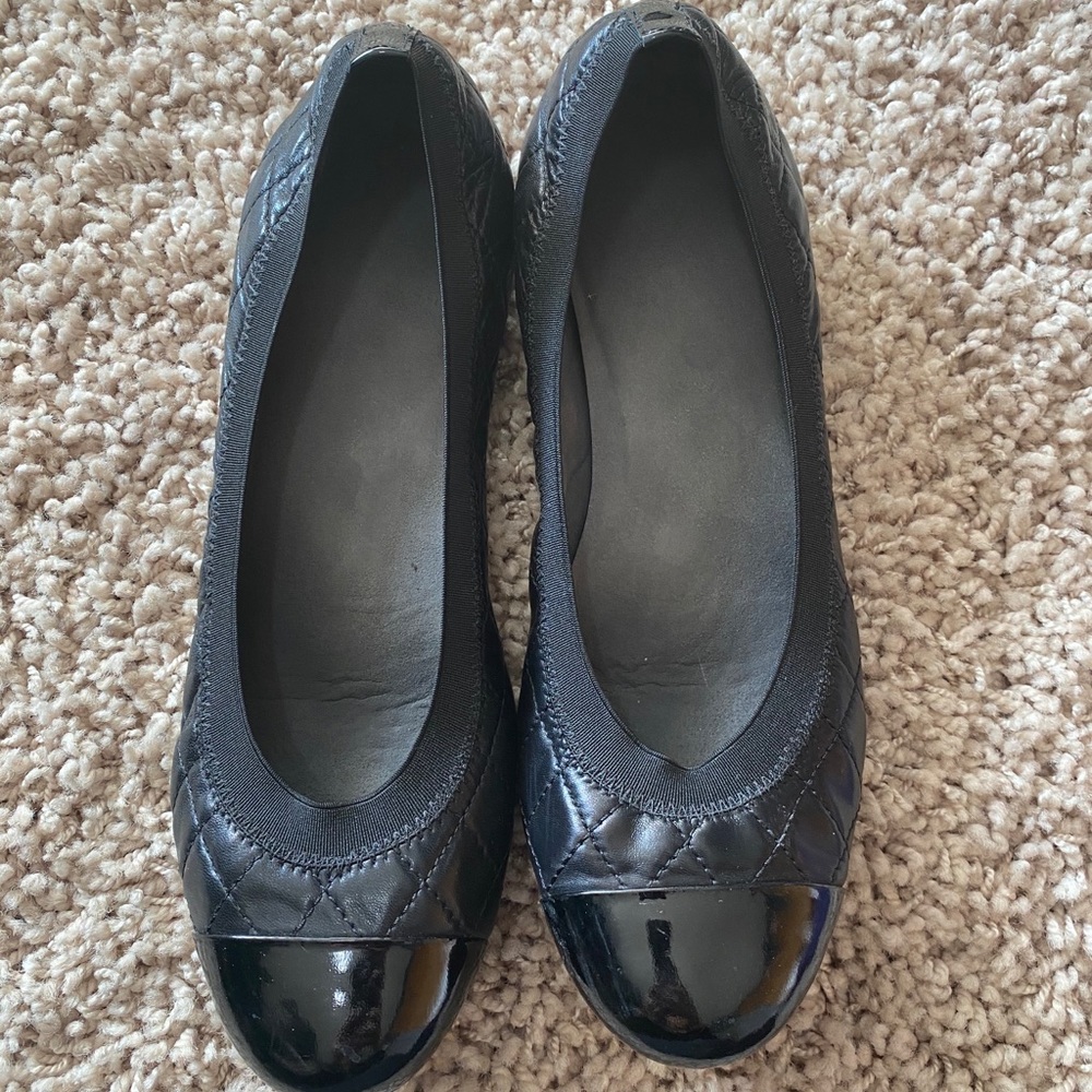 Stuart Weitzman Quiltable ballet flats size 10